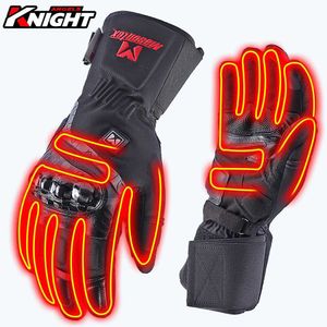 Masontex Motorrad-Heizhandschuhe, wasserdicht, wiederaufladbar, Touchscreen, batteriebetrieben, für den Winter, warme Heizhandschuhe, Guantes Moto H1022