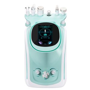 Professionell 6 i 1 Hydro Diamond Dermabrasion Beauty Device med HD -detektion Ansiktsskrubber Analysator Microdermabrasion Machine till försäljning