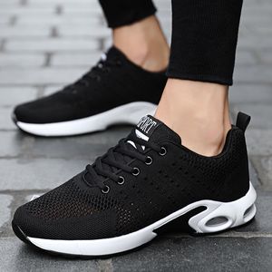 2021 Fashion Cushion Running Shoes Breathable Mens Women Designer Black Navy Blue Grey Sneakers Trainers Sport Size 39-45 W-1713