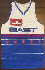 Mens Mulheres Jovem Rare 2006 Jogo All-Star Lebron James Basketball Jersey Número personalizado Nome Nome Jerseys XS-6XL