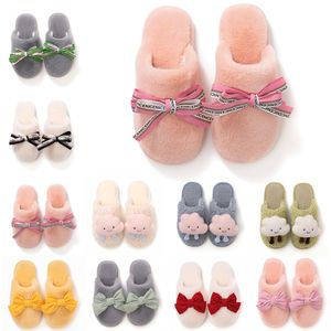 Slippers for Cheaper Fur Women Winter Yellow Pink White Snow Slides Indoor House Fashion Outdoor Girls Ladies Furry Slipper Soft Shoes 36-41 4 54 ry 5