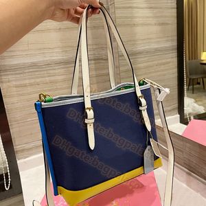 Shopping Bags Ultime Moda Donna Totes Designer Lussurys Mommy Madre Casual Tote Borsa a tracolla Messenger Mom BankBags Stampato Cross Body Clutch Market