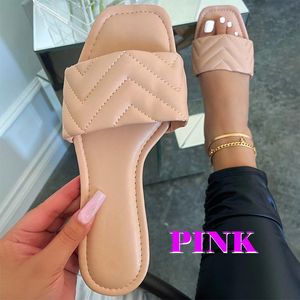 2021 Fashion Flat Slippers Women Weave Slides Sandal Ladies Outdoor Beach Lady Shoes Woman Home Slippers Female Flip Flops FRSW1