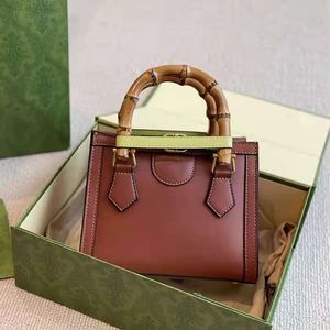 Klassische Damenhandtaschen, hochwertige Designer-Diana-Bamboo-Taschen, hochwertige Marken-Luxus-Umhängetaschen