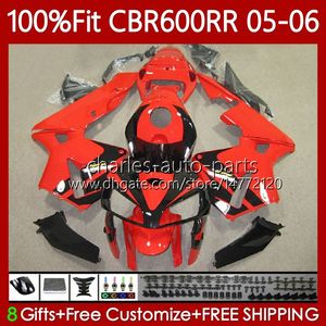 Fairings de OEM para Honda CBR600F5 CBR 600 RR F5 CC 2005 2006 Corpo 72No.172 CBR 600F5 600cc 600RR 05-06 CBR-600 CBR600 RR CBR600RR 05 06 Molde de Injeção Fábrica de Fábrica