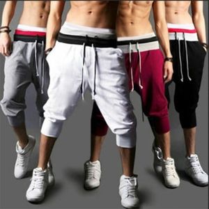 UK Mens Shorts Sport Casual 3/4 Half Pants Trousers Cargo Summer Jogging Bottom 210715