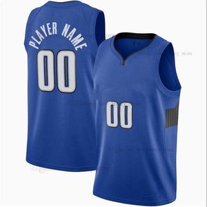 Drukowane Niestandardowe DIY Design Koszulki Koszykówka Dostosowywanie Zespołu Drukuj Spersonalizowane Litery Nazwa i Numer Męskie Kobiety Dzieci Młodzież Orlando0010