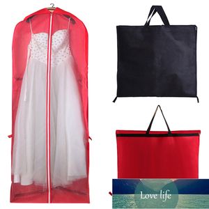 Non-Woven Wedding Dress Dust Cover Clothing Storage Bag Foldable Dual Purpose Handbag Factory price expert design Quality Latest Style Original Status