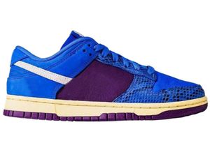 Shoes Undefeated Dunk Men Low Blue Brown Black Royal Purple White Canteen Lemon Frost SB Sneakers