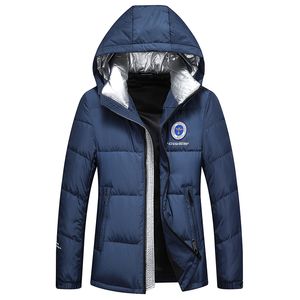 Novos casacos masculinos casuais de penas ao ar livre masculino de penas quentes casaco de inverno outwear jaquetas parkas