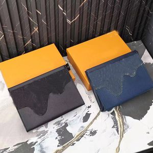 Denim Patchwork Clutch Wallet Card Holders Male Female Coin Purse Leather Floral Heart Wallets Medium Size Clutches Pouch