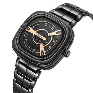 Armbanduhren Quarzuhr Made in China Herren Business Wasserdicht 3ATM Legierung Edelstahlarmband Persönlichkeit Herrenuhren IIK1331G