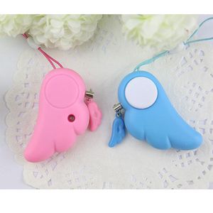 factory key Angel wings women's anti device women's self-defense electronic alarm cute mobile phone bag Pendant