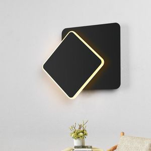Wall Lamp LED Light Can Be Rotated Square Entrance Hall Porch Aisle Lights Living Room Bedroom Bedside ZP4271024