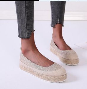 Sandals Cloth Low Heels Soft Flat Summer Plus Size Shoe Shoes Woman Women Pumps Cut Out Female Mujer Sapato Feminino SF1062