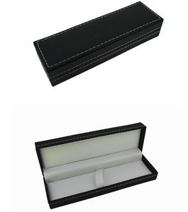 Astuccio portapenne in pelle PU di alta qualità, organizer per display, per penne a sfera o matite a sfera stilografiche nere