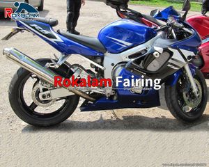 Feedings de bicicleta de rua para Yamaha YZF R6 YZF-R6 98 99 00 02 YZF600 R6 1998-2002 Aftermarket Cowling (moldagem por injeção)