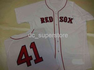 Anpassad Chris Sale Flex Base Jersey White New Stitch Veckan Nummer Number Män Women Youth Baseball Jerseys