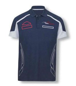 2021 F1 Formel One Car Logo kortärmad team färgblockering t-shirt fans team racing kläder bil mäns polo skjorta sommaren p253j