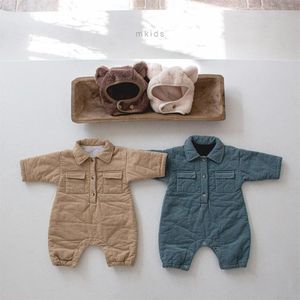 Wholesale toddlers boys jackets for sale - Group buy Jumpsuits Born Baby Jumpsuit Romper Clothing For Infants Winter Jacket Boys Girls Overall Onesie Toddler Month