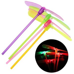 Party Favor 5/10PCS Glowing Bamboo Dragonfly Birthday Toys Baby Shower Guest Gift Souvenir Boys Girls Giveaway Pinata Filler