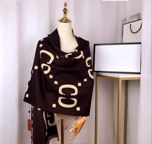 デザイナー冬の手紙Gカジュアルビジネスメンスカーフ女性レッドカシミアスカーフオスの温かい格子縞の女性ロングショールラップファウルド65*190cm 2colors