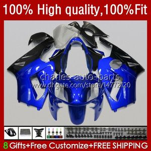 Injection blue factory Fairings For KAWASAKI NINJA ZX1200 ZX 12R 1200CC 1200 CC ZX1200C ZX 12 R 02-06 3No.34 ZX12R 02 03 04 05 06 ZX-12R 2002 2003 2004 2005 2006 OEM Body Kit