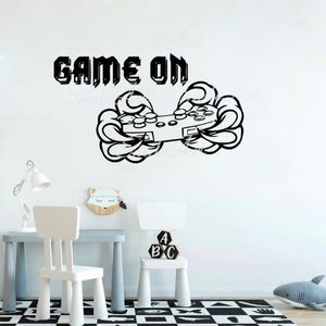 Wall Stickers Cartoon Game Personalized Creative Kids Room Nature Decor Art Wallpaper