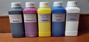Kit di ricarica d'inchiostro Inchiostri commerciali DTG 500ML per stampante A3 A4 e fissativo liquido per pulizia pretrattamento