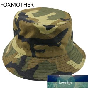 Foxmother ny höst mode camo gorras casquette armé grön kamouflage fiske hattar hink kepsar kvinnor mens fabrik pris expert design kvalitet senaste stil