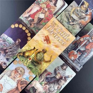 Tarot-Karten des Kleinen Prinzen, Oracle-Spiel, Karten, Familienfeier, Spielen auf Englisch, Brettspiele