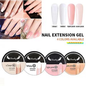 Wholesale diy finger extensions resale online - Nail Gel Manicure Crystal Builder Soak Off Uv Quick Extension Diy Art Glue Finger For Nails