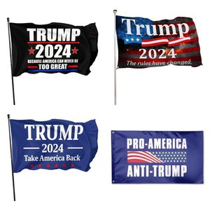 Durevole in uso Presidential US Election Flag Bandiera Trump Art Designer Banner Panno Piazza Bandiere PRO AMERICA cm Black Blue Red yl Y2