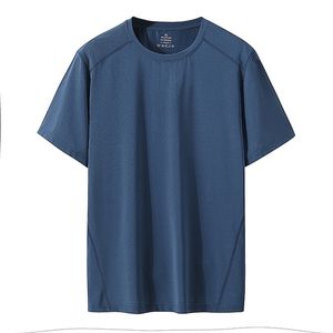 Quick Dry Sport T Shirt Uomo Maniche corte Estate Casual Mesh Cotton Plus OverSize 6XL 7XL 8XL Top Tees GYM Tshirt Clothes 210716
