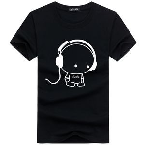 EST 3DプリントTシャツインク描画パターン半袖夏カジュアルトップスティーファッションOネックTシャツ男性210629