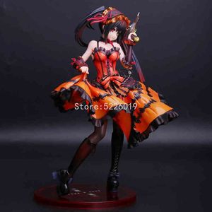 23cm Anime Filme Data Uma figura ao vivo Mayuri julgamento kurumi tokisaki sexy anime anime kurumi tokisaki figura de ação modelo brinquedos AA220311