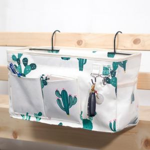 Sacos de armazenamento Bolsa de cabeceira CRIB Accessories Organizer Decor para TV Remoto Controle Cama Titular Bolso Beliche Pendurado