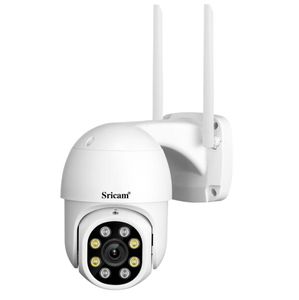 Sricam SP028 1080P Starlight WIFI IP Camera IP66 Telecamere CCTV PTZ per esterni impermeabili AI Rilevamento del corpo umano Visione notturna a colori