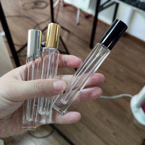 10ML spray parfumflesje glas reizen draagbare mini lege flessen Home Accents 3 kleur DB934