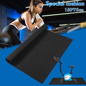 150 * 75cm tapete tapetes de esteira de esteira de esteira de choque de esteira de toalha de absorção aumentada espessamento NBR esporte antiderrapante esporte home ginásio fitness pads ginástica assoalho bicicleta dance mudo cusion