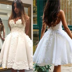Princess Evening Dress Sleeveless Elegant Appliqued Bride Dresses Ball Gown Satin Lace