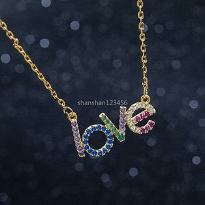 World Bar Love Heart Diamond Ожерелье Золотые Цепи Кулон Ожерелья для Женщин Девушки Мода Ювелирные Изделия будут и Сэнди