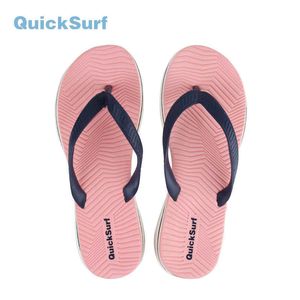 Quicksurf Damen Yogamatte Flip Flops Hausschuhe rutschfeste Outdoor Strand Surfen Nähen Cool Student Clip Slides Hausschuhe Snadles Y0804