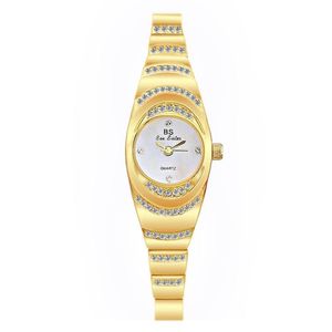 Wristwatches 2021 Women Quartz Watch Fashion Bling Casual Ladies Female Gold Crystal Diamond Leopard For Clock
