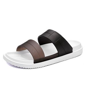 Klassisk sandstrand skor platt casual tofflor män flip flops kvinnors mjuka botten flip-flop fiskare ta en promenad storlek 40-45