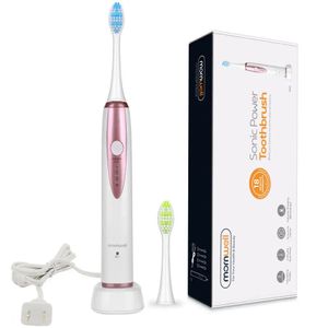 Mornwell D02 Sonic Wireless Electric Toothbrush Rechargeable IPX7 Waterproof Electric Toothbrush for - EU Plug