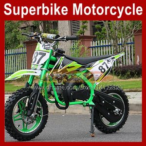 2022新しい2ストローク49cc ATVオフロードスーパーバイクマウンテンレースガソリンスクータースモールバギーモトバイクレーシングボーイガールミニモーターサイクルダートピットモーターバイクギフト
