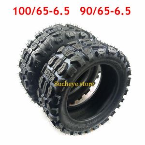 Motorcycle Wheels & Tires 100/65-6.5 Tire Vacuum Tubeless Tyre For Dualtron Electric Scooter 11 Inch 90 / 65-6.5 Widened Wear-resisting Part
