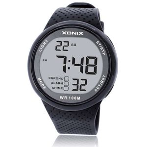 Горячий!!! Мода мужские спортивные часы водонепроницаемые 100 м Открытый веселье цифровые часы плавание дайвинг наручные часы Reloj Hombre Montr Homme 210329