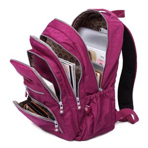 Backpack School For Teenage Girl Mochila Feminina Women Backpacks Nylon Waterproof Casual Laptop Female Sac A Do